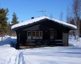 Schnes blockhaus in Funsfjllen