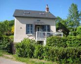 Romantic house in Burgundian landscape