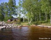 Cottage in Smaland by lake Mien.